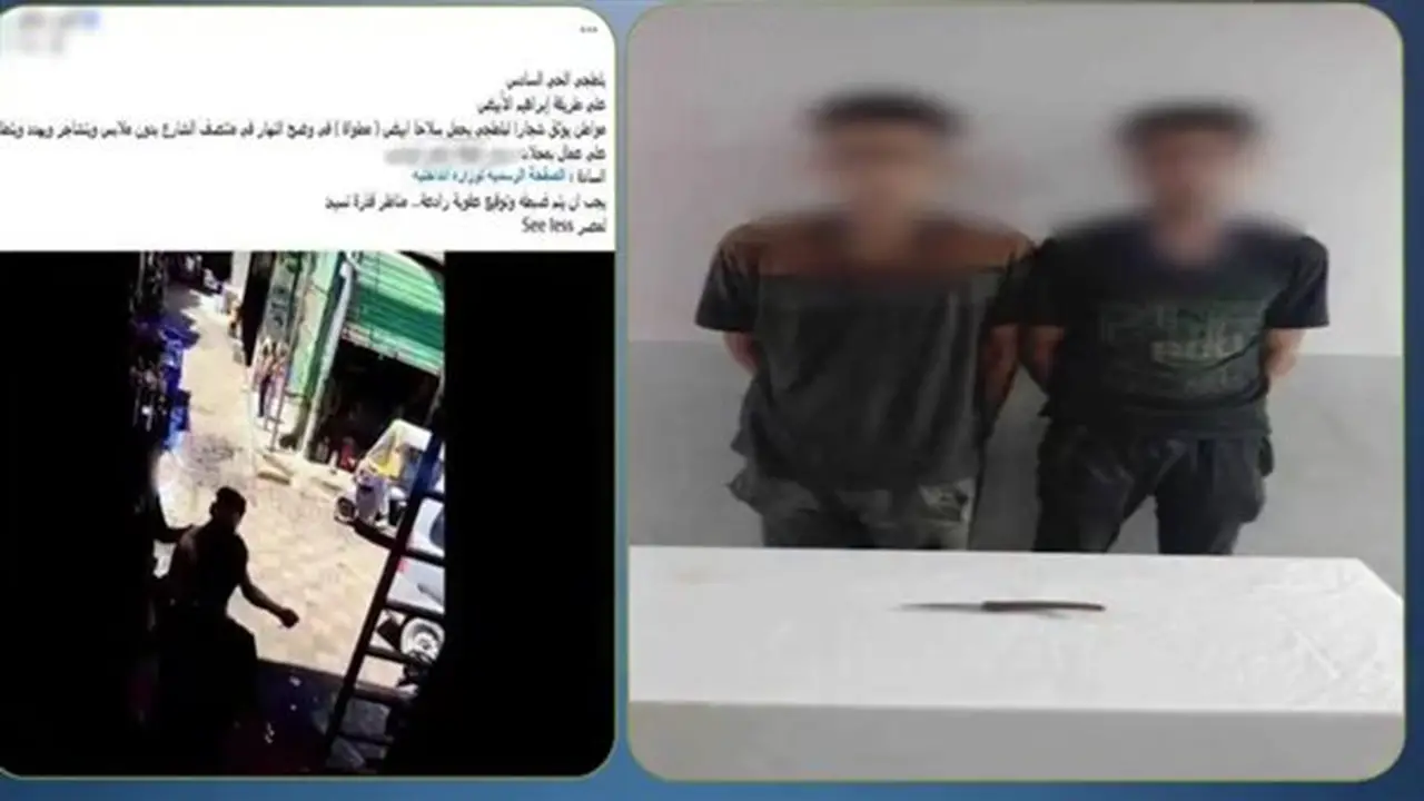 مشاجرة عنيفة بين عامل وميكانيكي في أكتوبر تنتهي بسلاح أبيض