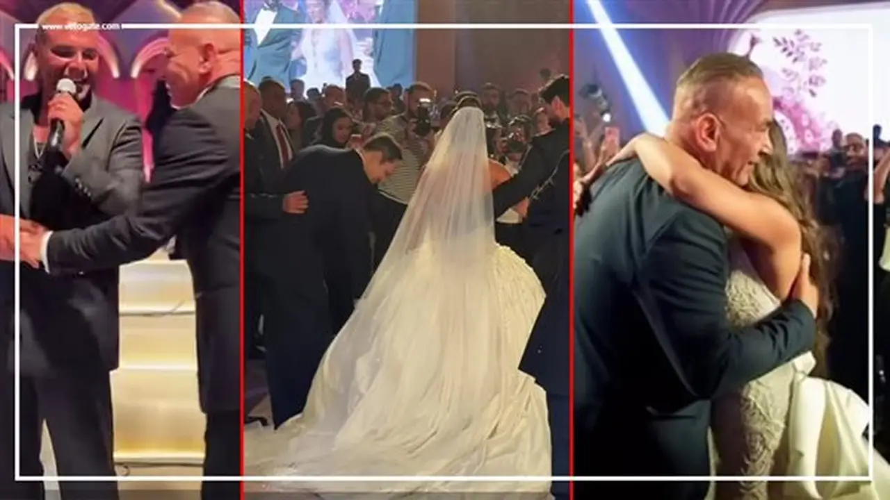 إبراهيم حسن يحتفل بزفاف ابنته مع علاء مبارك وسط أجواء مميزة (فيديو)