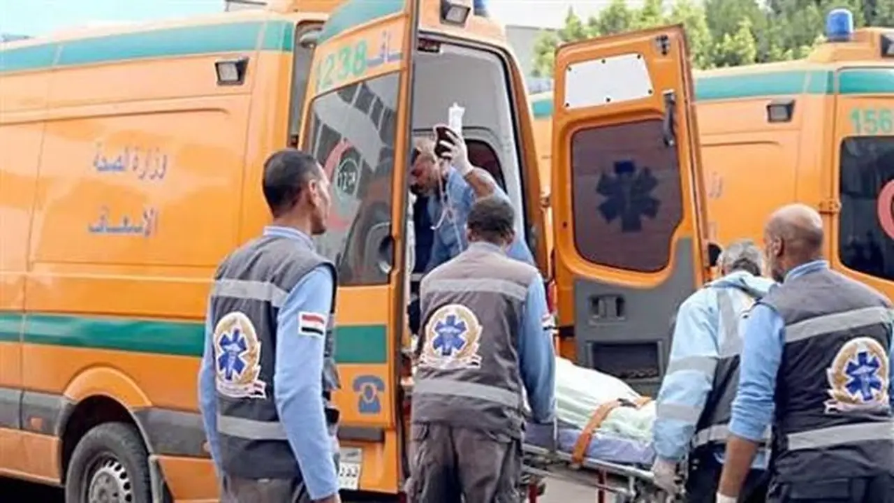 إصابة 8 أشخاص في تصادم على طريق القاهرة الفيوم الصحراوي
