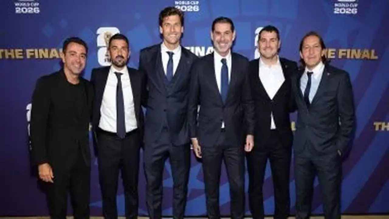 أساطير إسبانيا والأرجنتين تصل ملعب نهائي كأس العالم 2026 (صور)