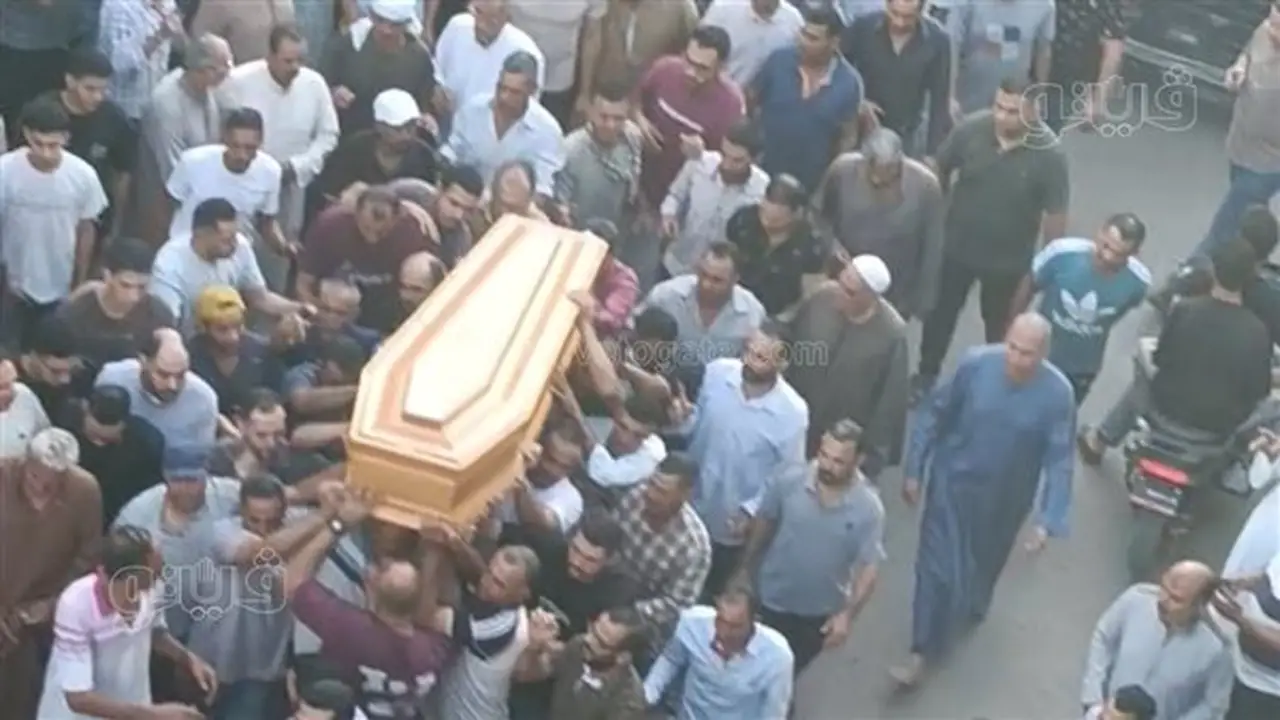 أهالي الباجور يشيعون جثمان
