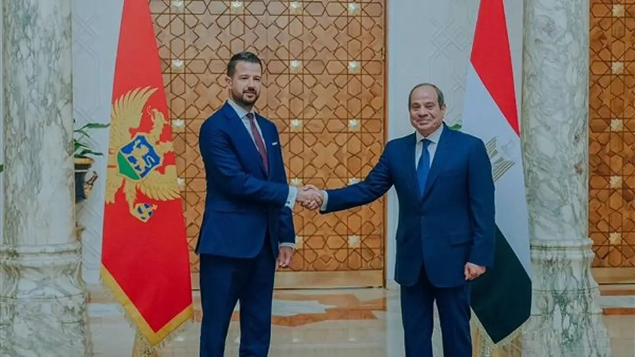 مباحثات رسمية بين السيسي ورئيس الجبل الأسود لتعزيز العلاقات الثنائية