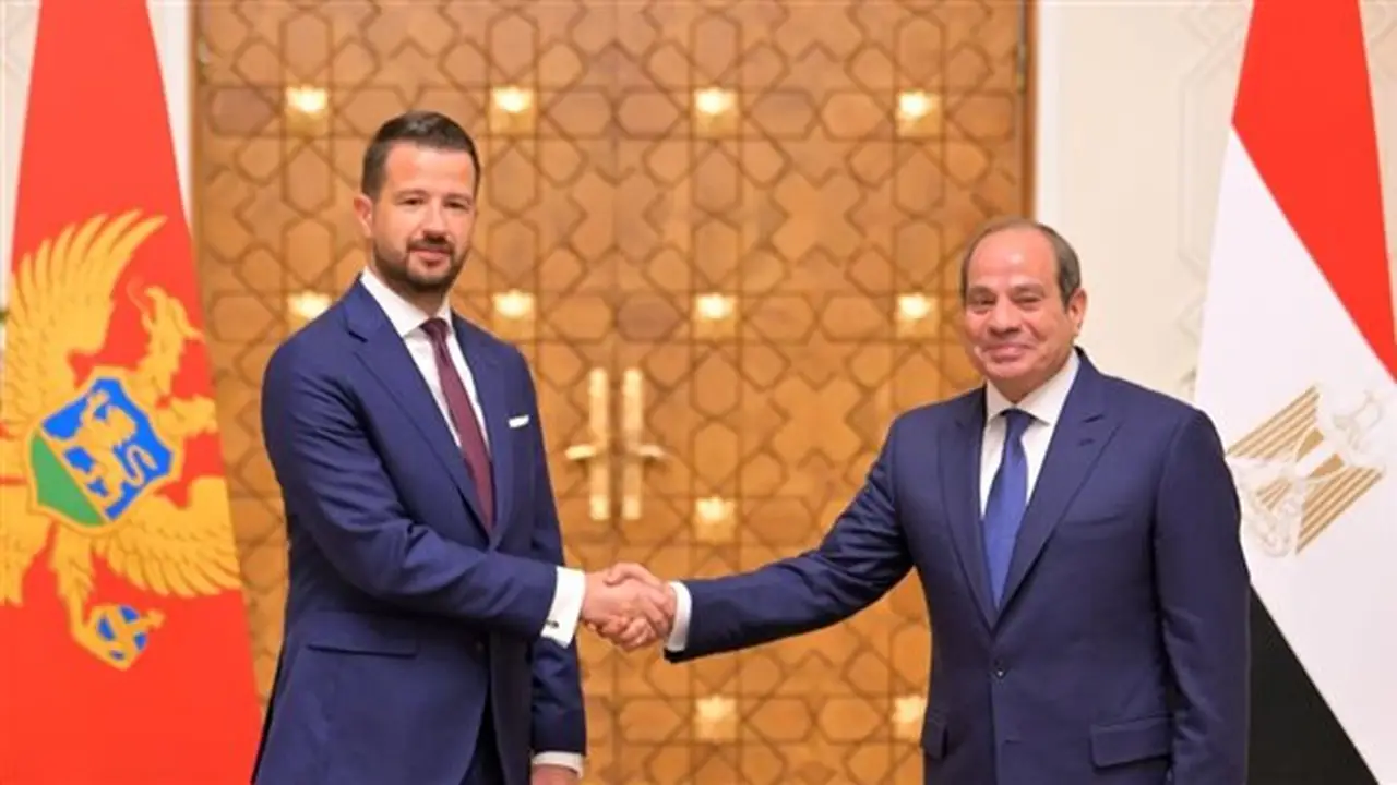 رئيس الجبل الأسود: نرغب في تعزيز التعاون مع مصر في مجالات السياحة والطاقة والبنية التحتية