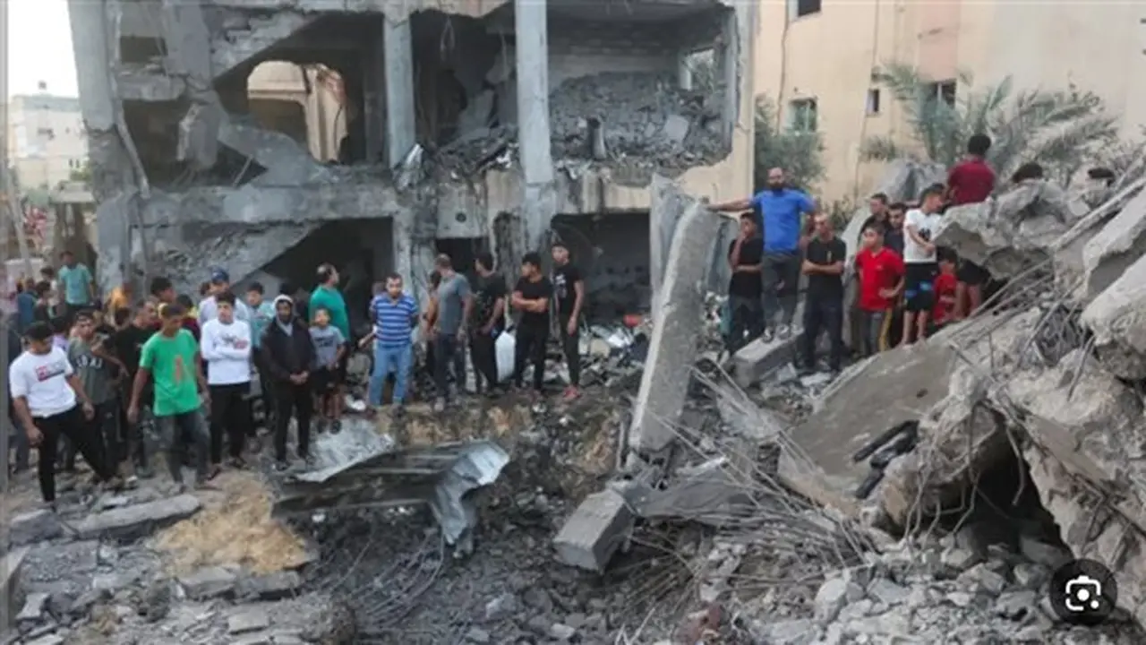 استشهاد فلسطيني في قصف إسرائيلي وسط غزة