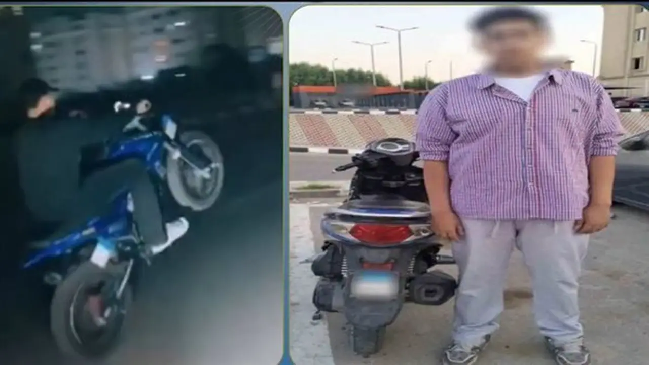 القبض على قائد دراجة نارية في المعادي بعد استعراضات خطيرة تهدد حياة المواطنين