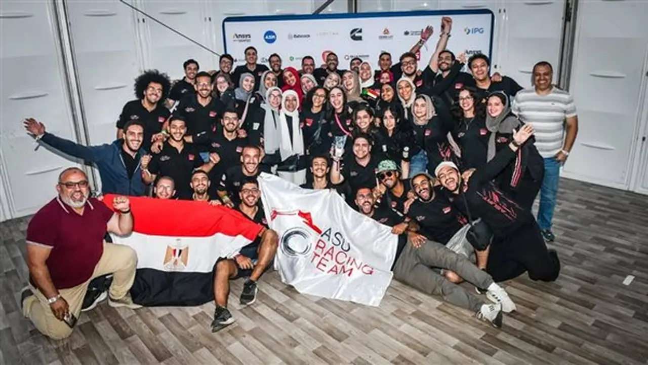 طلاب هندسة عين شمس يتصدرون عالميًا في الذكاء الاصطناعي بمنافسات Formula Student
