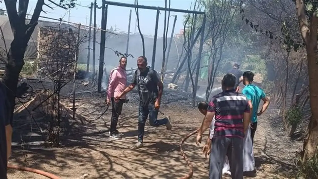 إخماد حريق مخلفات في كفر بطا ببنها دون خسائر بشرية