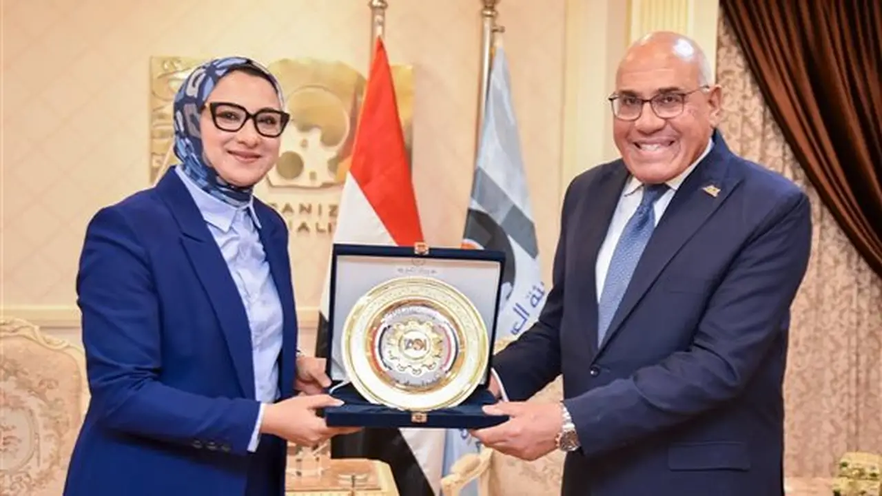 محافظ الوادي الجديد ورئيس العربية للتصنيع يبحثان إنشاء مصنع لإنتاج أخشاب جريد النخيل