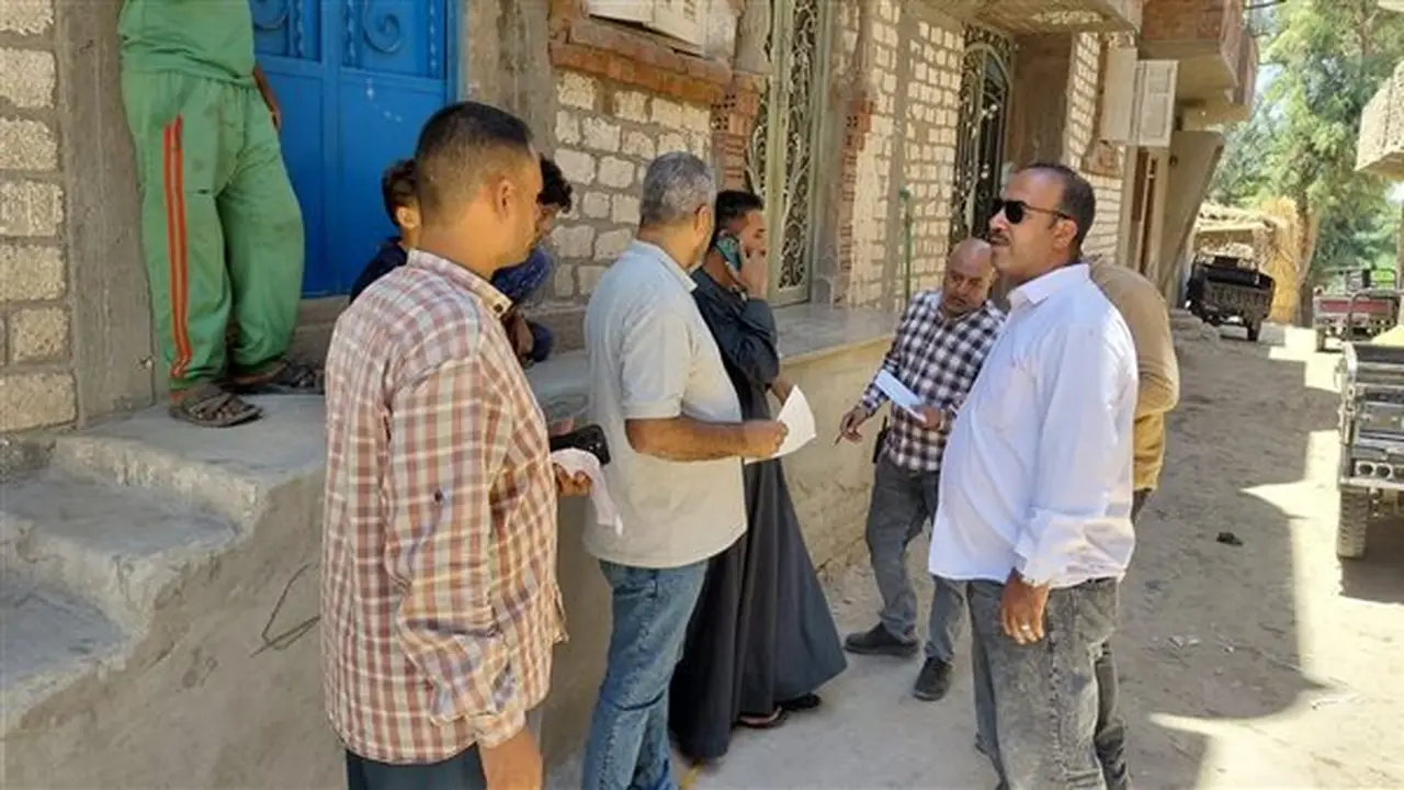 معاينة 59 طلب تقنين لأراضي الدولة في أسيوط