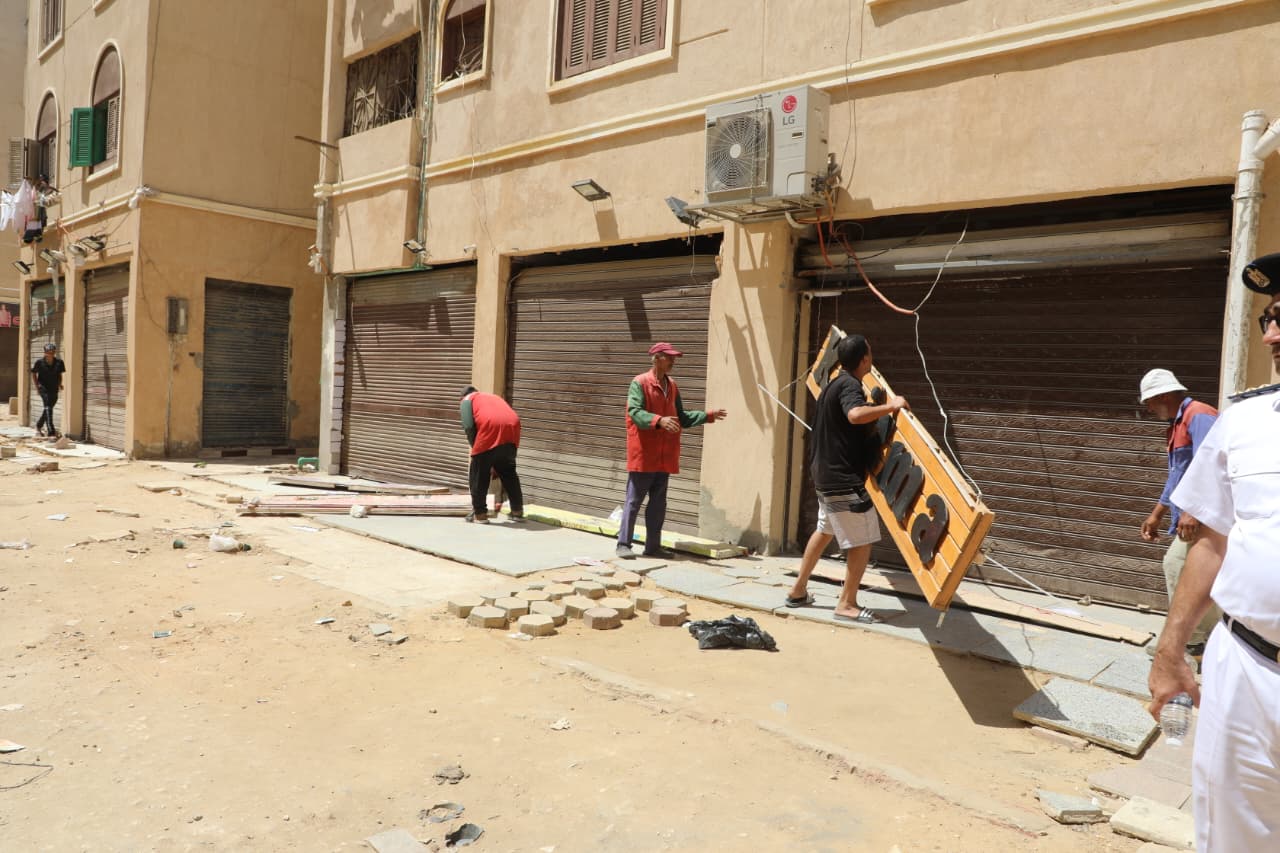 ازالة مخالفات الوحدات السكنية (4) ازالة مخالفات الوحدات السكنية (4)