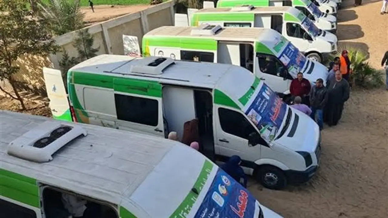 قافلة طبية مجانية اليوم للكشف على المواطنين في الفرافرة بمحافظة الوادي الجديد