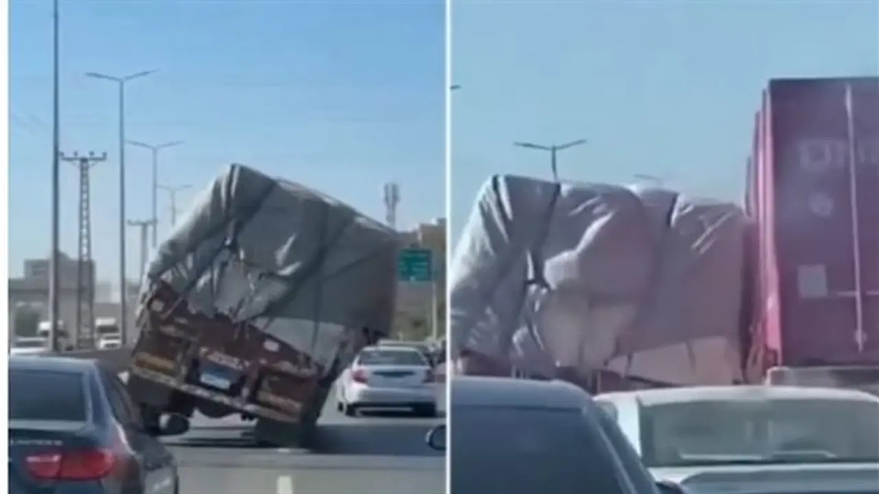 سائق تريلا الإنقاذ: بلدي كلها سعيدة بما فعلته