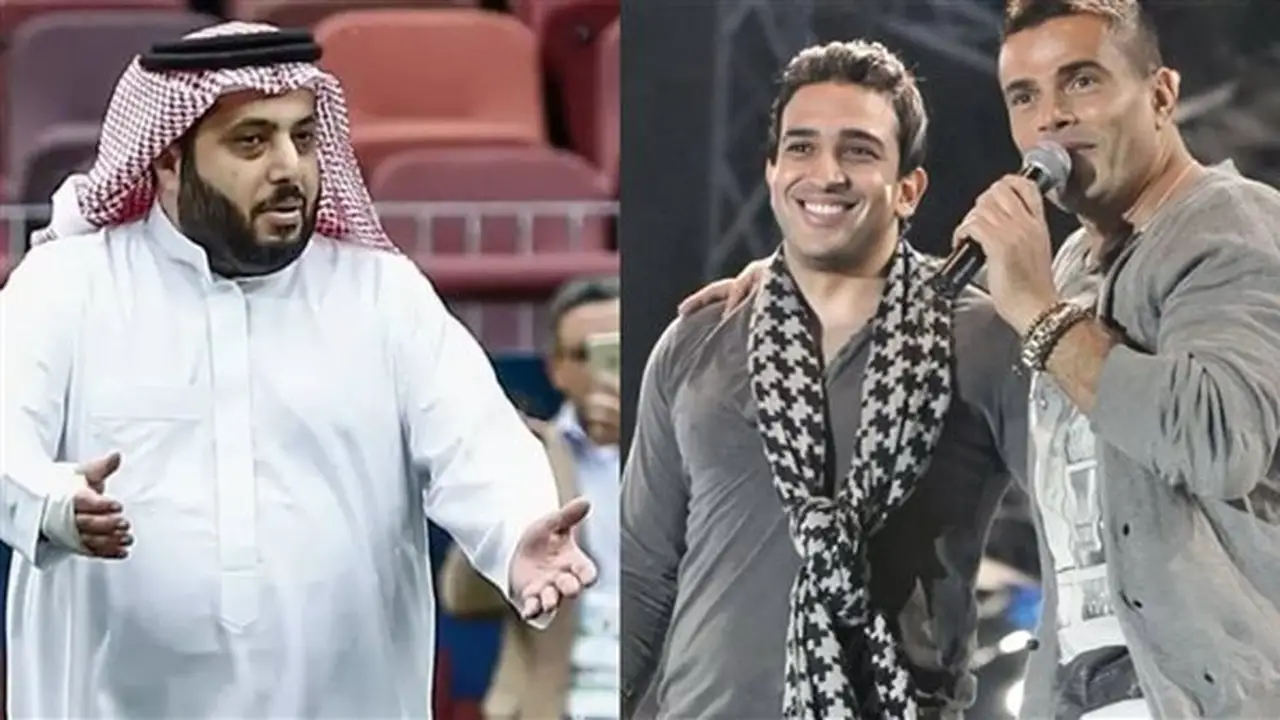 أزمة أغنية “اتأخر عتابنا” تثير خلافًا بين عمرو دياب وتامر حسين