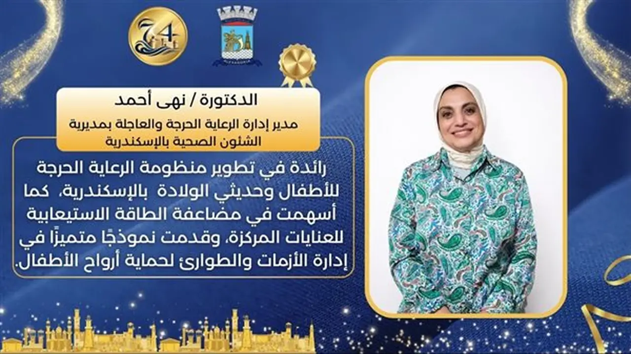محافظ الإسكندرية يكرم أسر الشهداء وأصحاب العطاء والتميز
