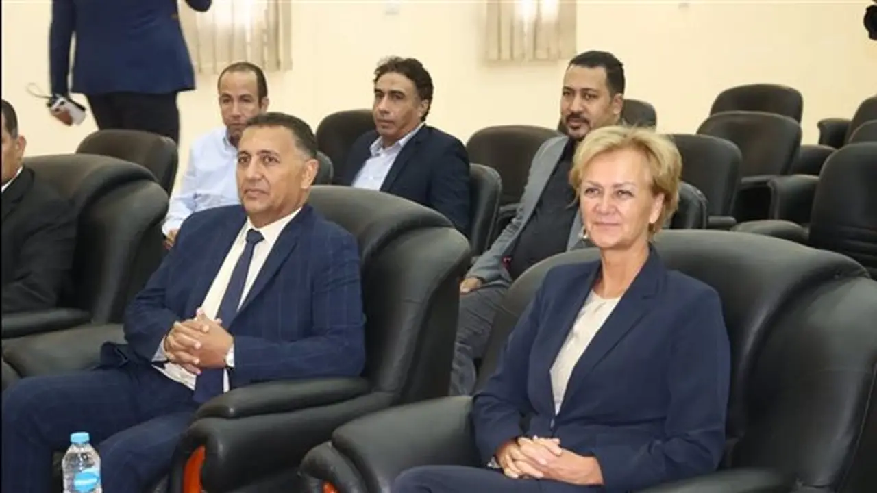 محافظ القليوبية وسفيرة الاتحاد الأوروبي يتفقدان محطة معالجة الصرف الصحي بالجبل الأصفر