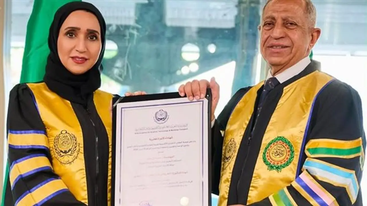 سيدة عربية تحصد درجة الدكتوراه الفخرية من الأكاديمية للمرة الأولى
