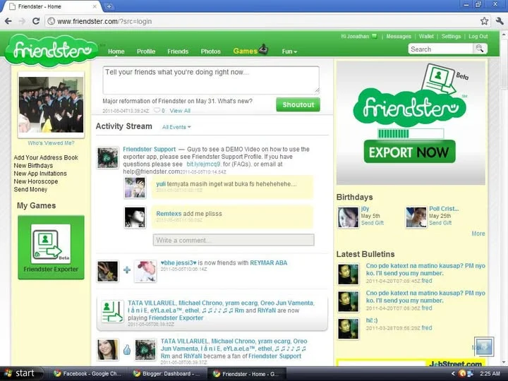 Friendster.. Friendster..