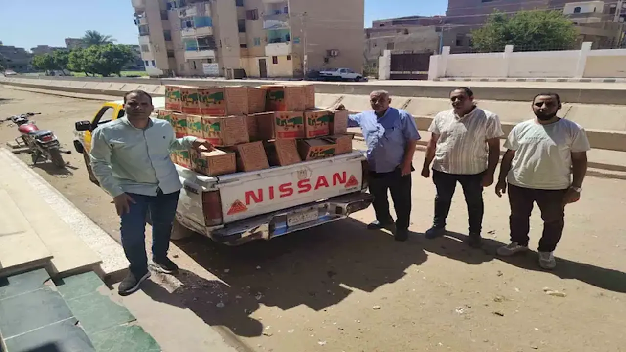 ضبط 600 زجاجة زيت تمويني مدعم و600 كيلو أرز مخالف في أسيوط