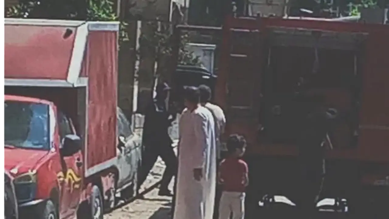 السيطرة على حريق في محل تجاري بأبراج الفرسان بشبرا الخيمة دون إصابات