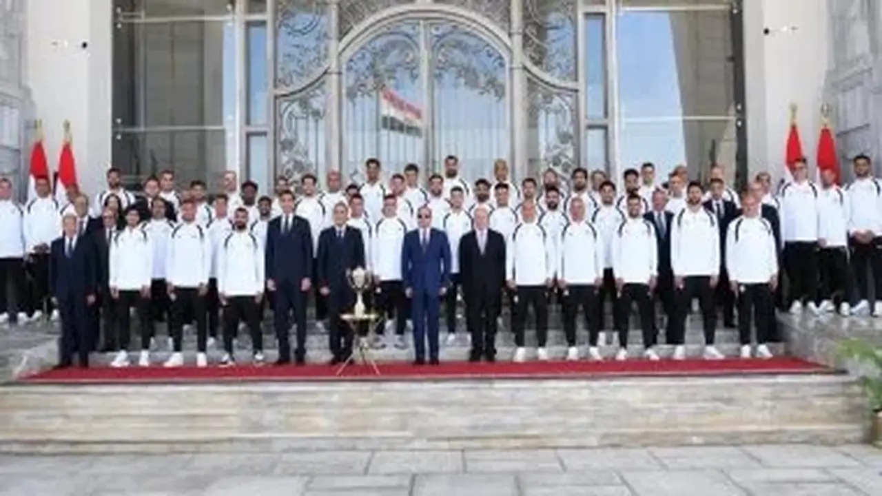استاد القاهرة يحتضن احتفالية المنتخب الوطني لكرة القدم غداً