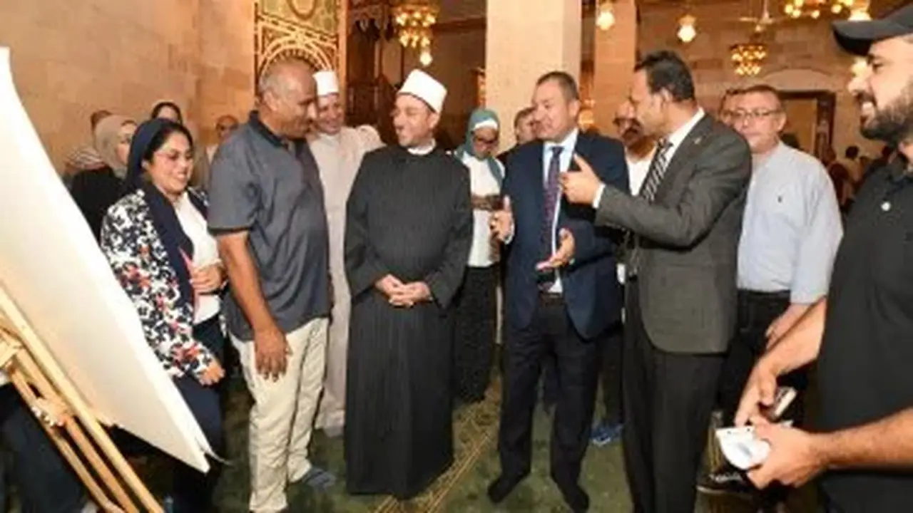 افتتاح مشروع ترميم مسجد محمد بك الصغير في مصر القديمة