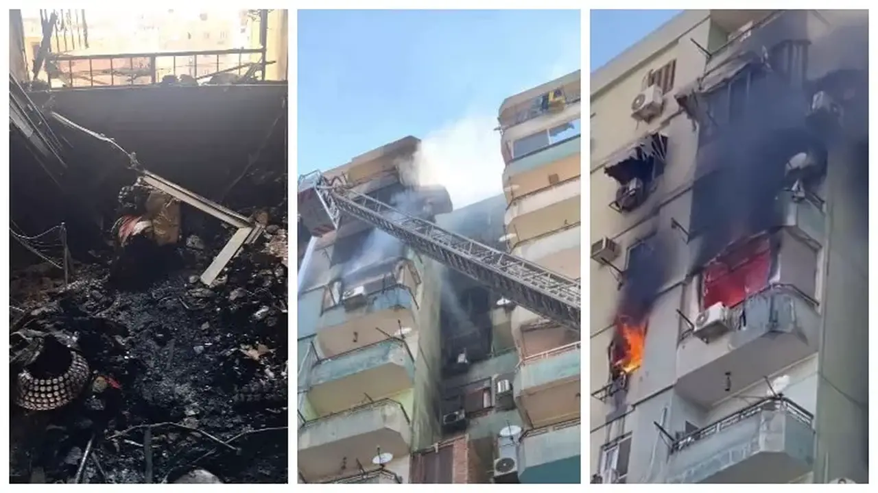 تفاصيل مأساة حريق أبراج المحمودية: أم تقفز ببناتها من الطابق السابع