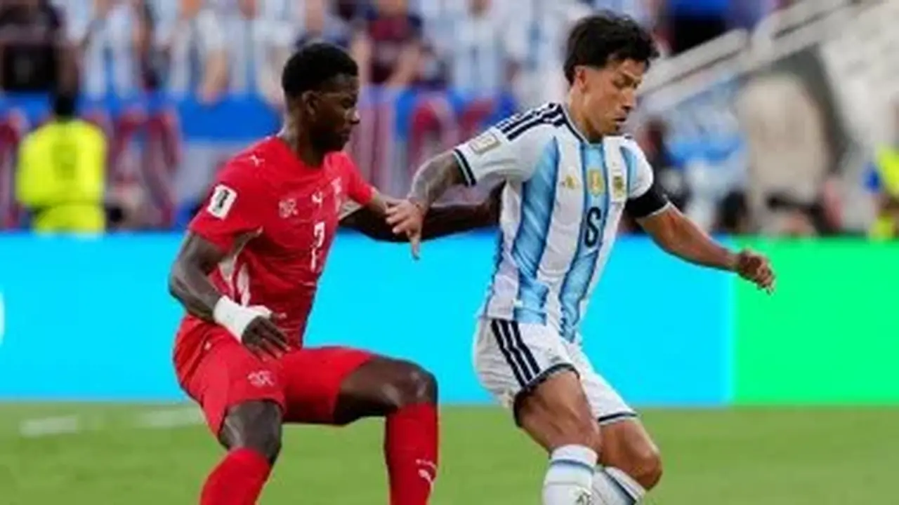 التعادل 1-1 بين الأرجنتين وسويسرا يدفع المباراة للأشواط الإضافية