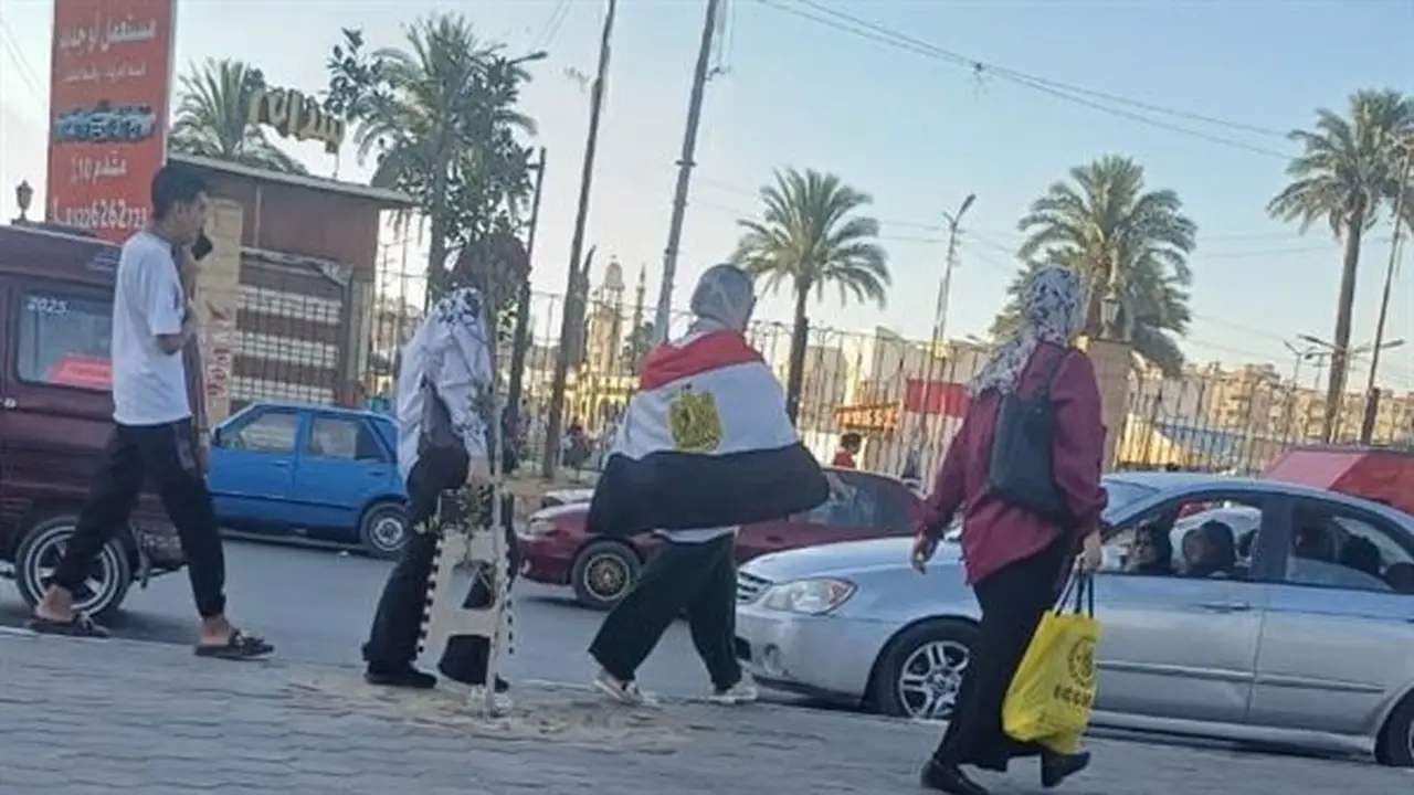 توافد الجماهير لمؤازرة الفراعنة أمام الأرجنتين قبل انطلاق المباراة