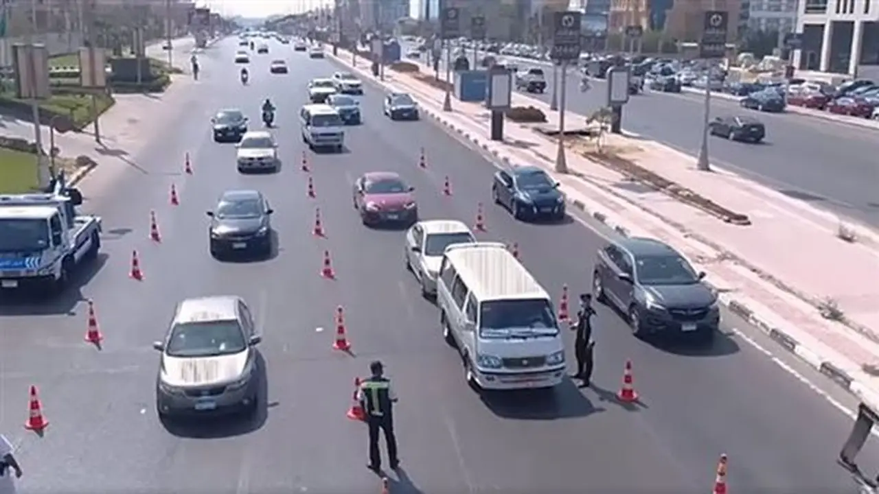 تقرير عن الحالة المرورية في القاهرة والجيزة والقليوبية اليوم الجمعة