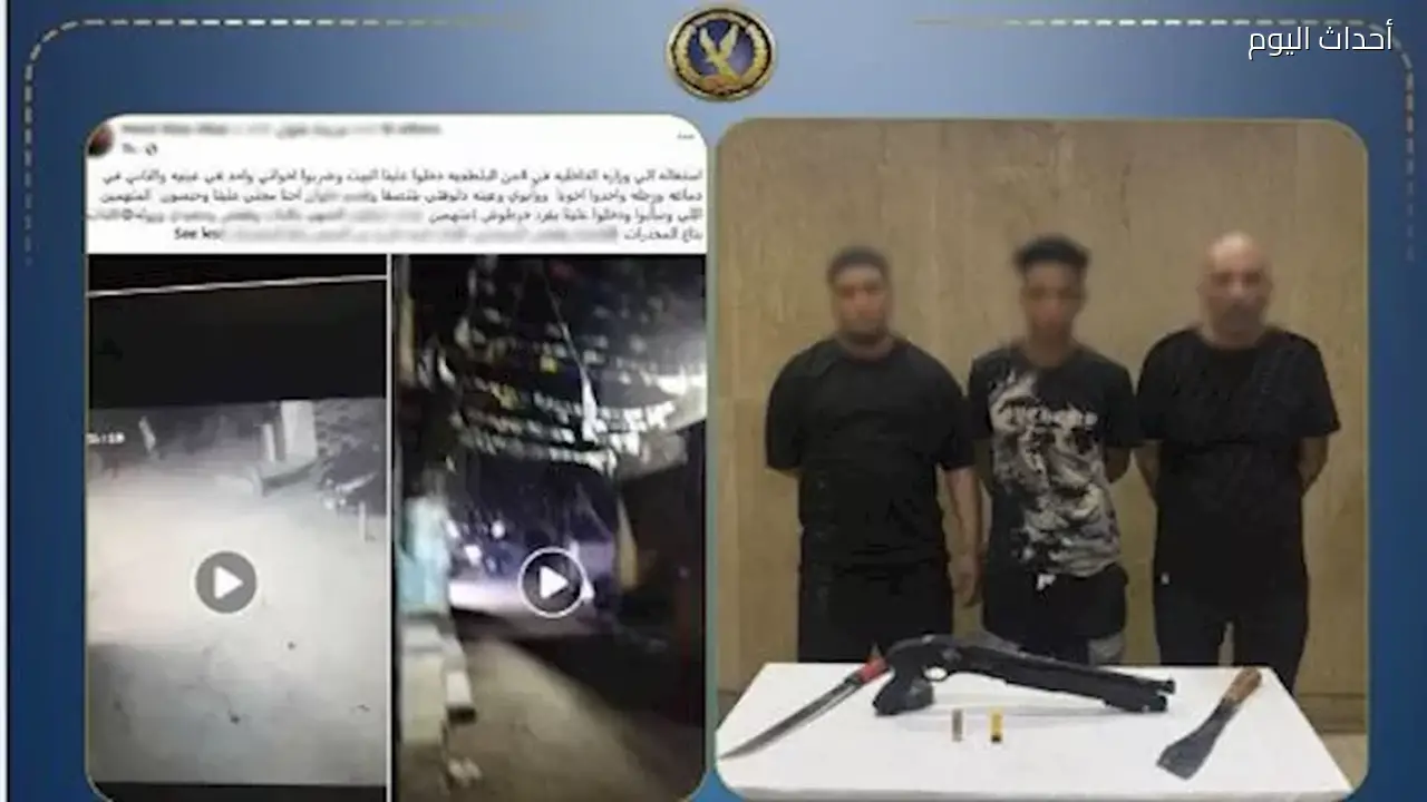 الداخلية توضح ملابسات فيديو إطلاق النار على أسرة في حلوان