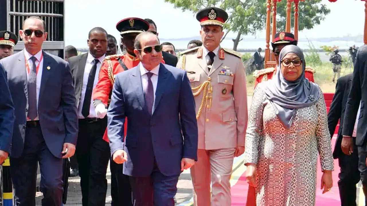 الرئيس السيسي يؤكد استعداد مصر لتوسيع ميناء دار السلام وإنشاء خط ملاحي يربط سفاجا بتنزانيا