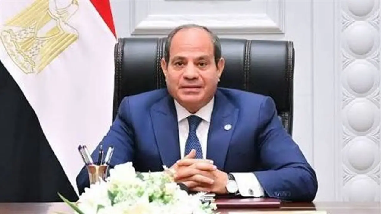 الرئيس السيسي يستقبل الشيخ محمد بن زايد في مطار العلمين