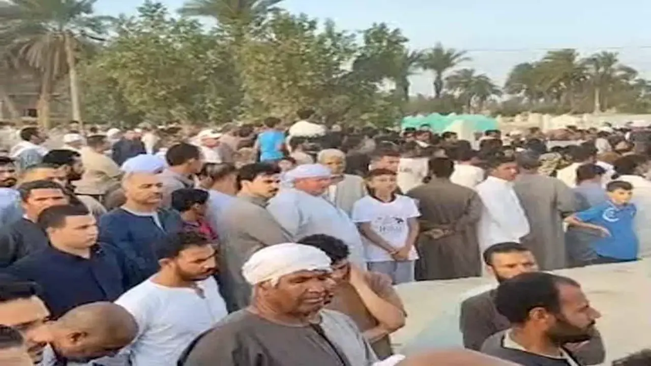 الفيوم تشيع جثامين 4 عمال ضحايا ماس كهربائي في السعودية – صور