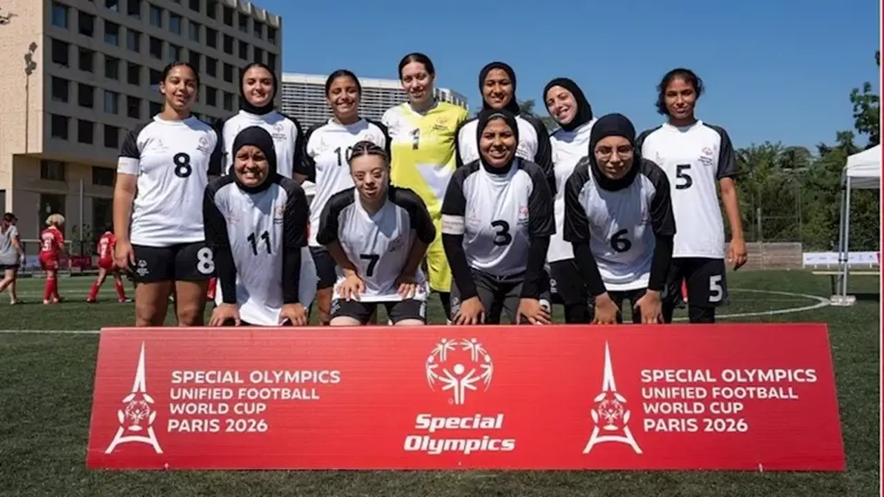 تهنئة من المجلس القومي للمرأة لمنتخب مصر لكرة القدم الموحدة للسيدات بمناسبة فضية كأس العالم في باريس