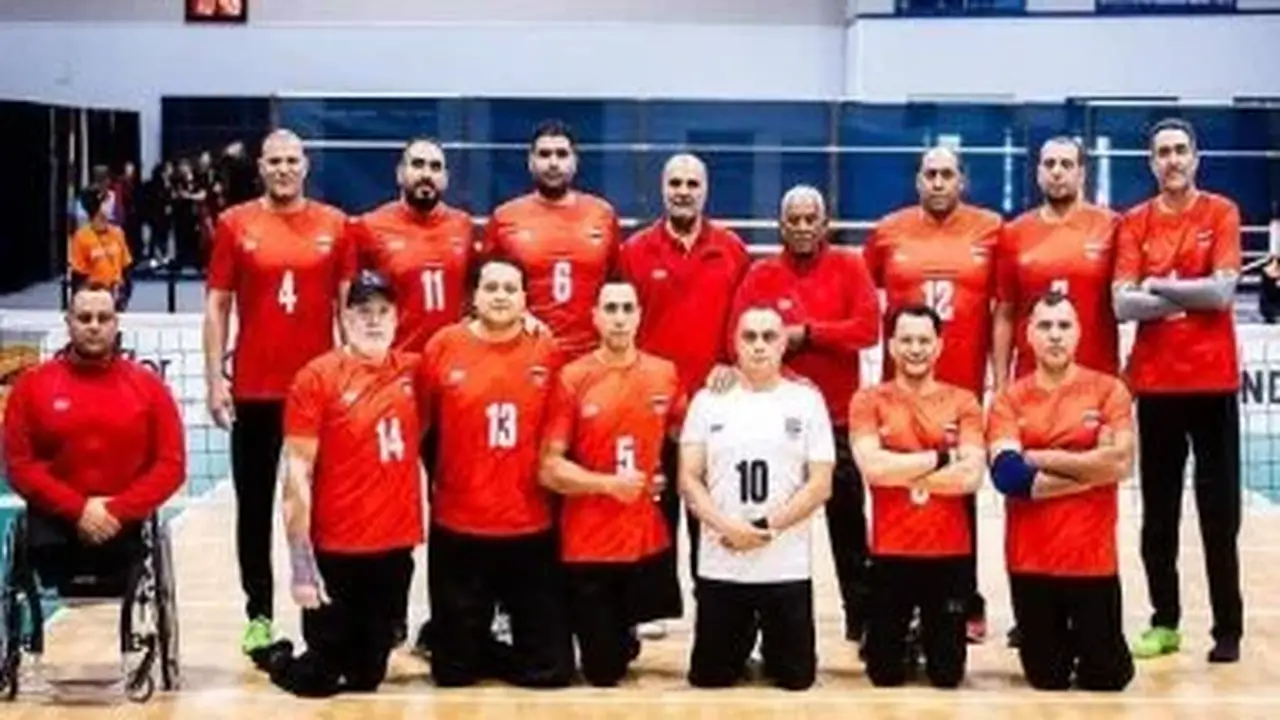 اللجنة البارالمبية المصرية تدعم منتخب الكرة الطائرة جلوس قبل بطولة العالم في الصين