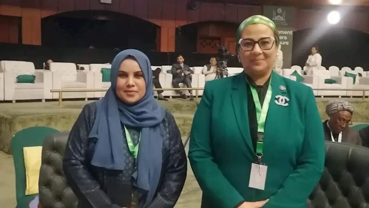 المستشارة أمل عمار تبحث تعزيز التعاون مع وزيرة الدولة لشؤون المرأة في اليمن