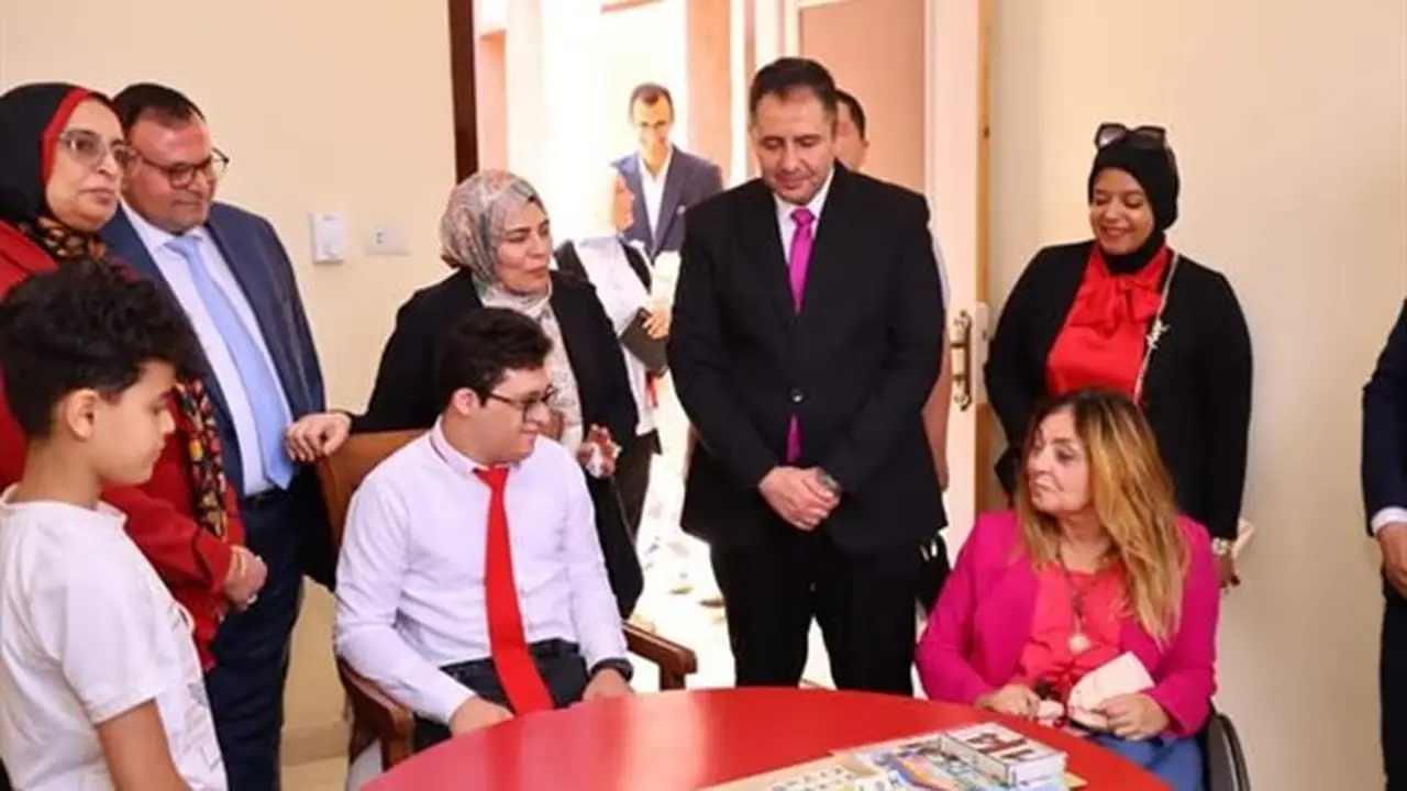 جولة تفقدية لمركز رحمة لرعاية ذوي الإعاقة في دمياط