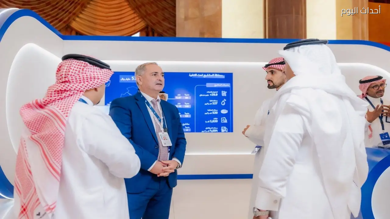 شركة المياه الوطنية تعرض خدماتها في معرض أسبوع المياه السعودي