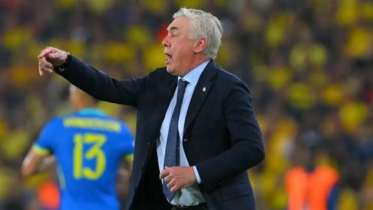 أنشيلوتي يؤكد استمراره مع منتخب البرازيل حتى 2030
