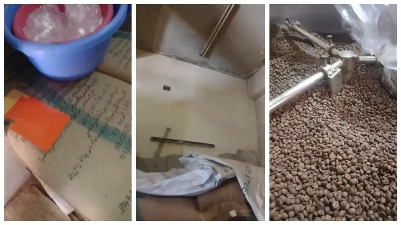 ضبط طن من البن المغشوش في مخزن غير مرخص بالقليوبية