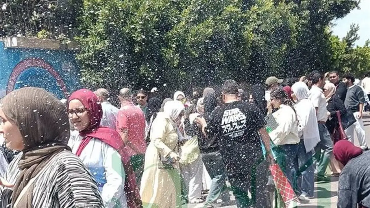 طلاب الثانوية العامة في البحيرة يحتفلون بنهاية ماراثون الامتحانات بدموع الفرح والزغاريد