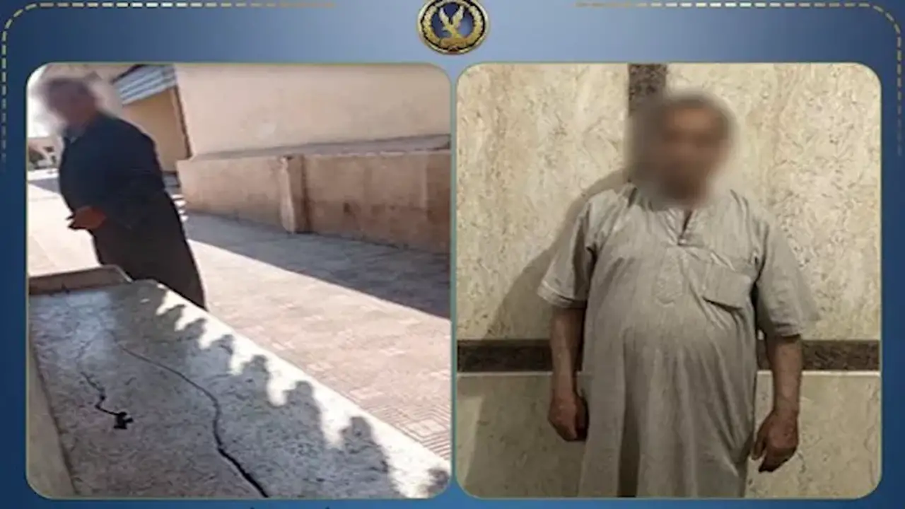 ضبط مسن سكب الزيت على مقاعد محطة قطار لمنع تعاطي المخدرات