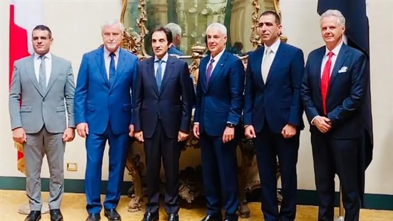بسام راضي يستقبل رئيس ليوناردو للصناعات الدفاعية لبحث سبل التعاون الثنائي