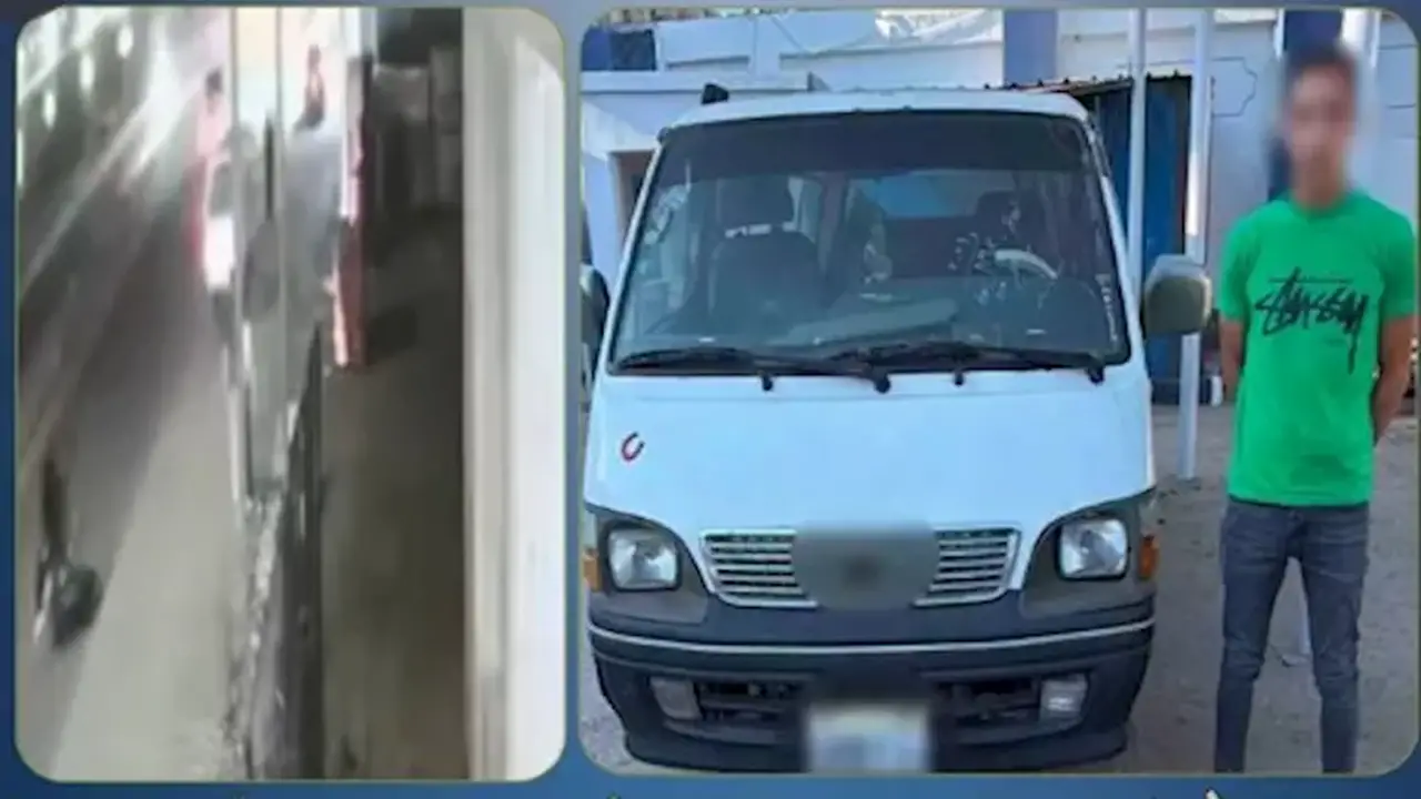 ضبط سائق ميكروباص بعد تداول فيديو يوثق حادثة وفاة سيدة بدمياط