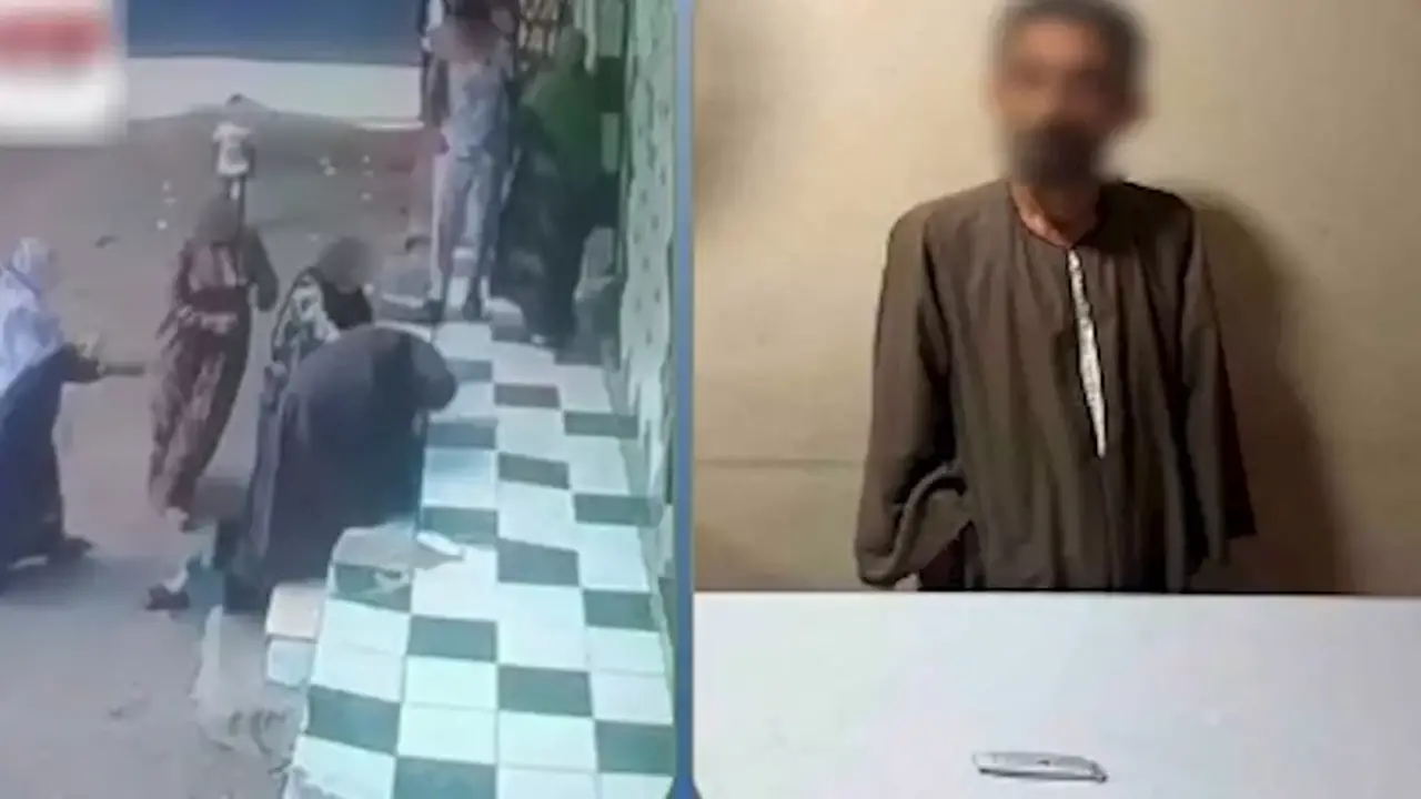 ضبط زوج اعتدى على زوجته بسلاح أبيض في الغربية بعد فيديو متداول