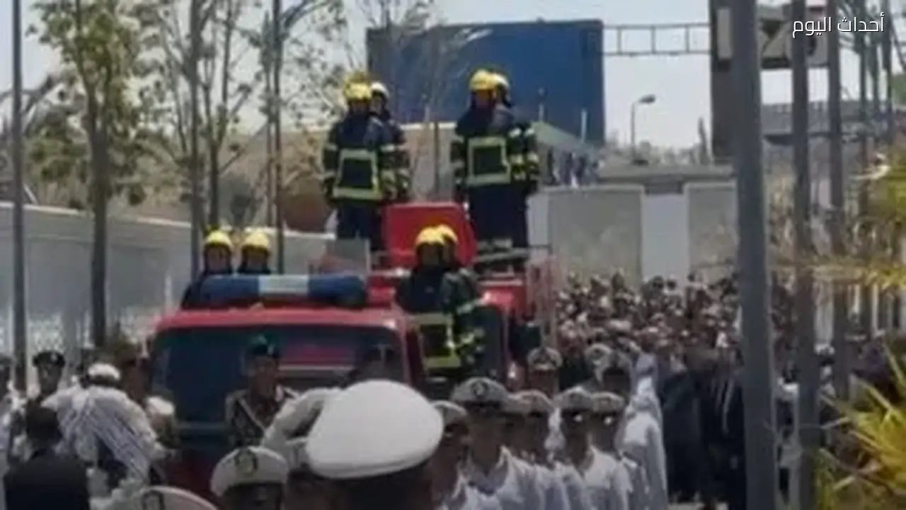 تشييع جنازة اللواء الدكتور محمد الشربيني بمسجد الشرطة: صور مؤثرة