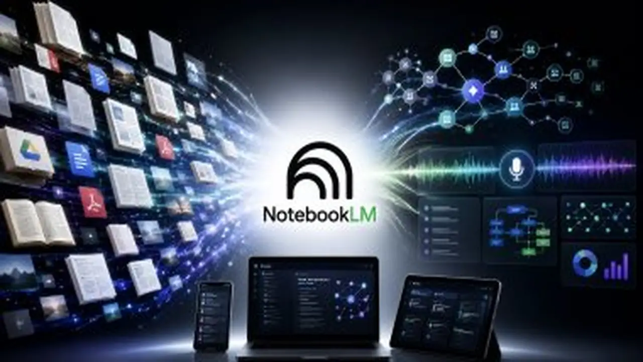 تعلم NotebookLM: كيفية تحليل محتوى يوتيوب والإنترنت ودمجه مع ملفاتك