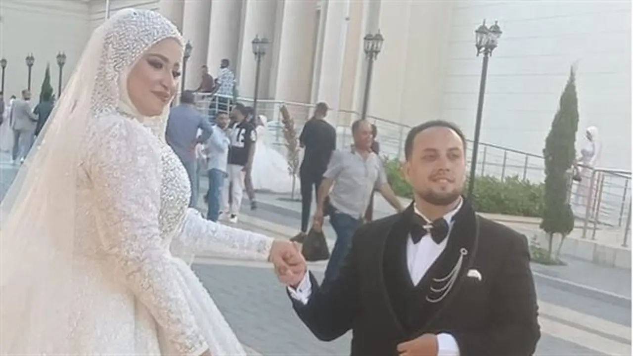 أجمل التهاني للعروسين شهد أيمن ومحمد لبيب