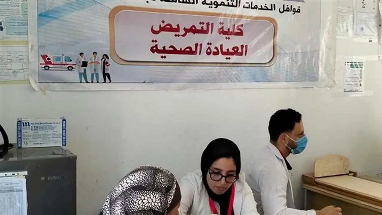جامعة دمنهور تطلق قافلة شاملة في قرية الجنبيهي بحوش عيسى