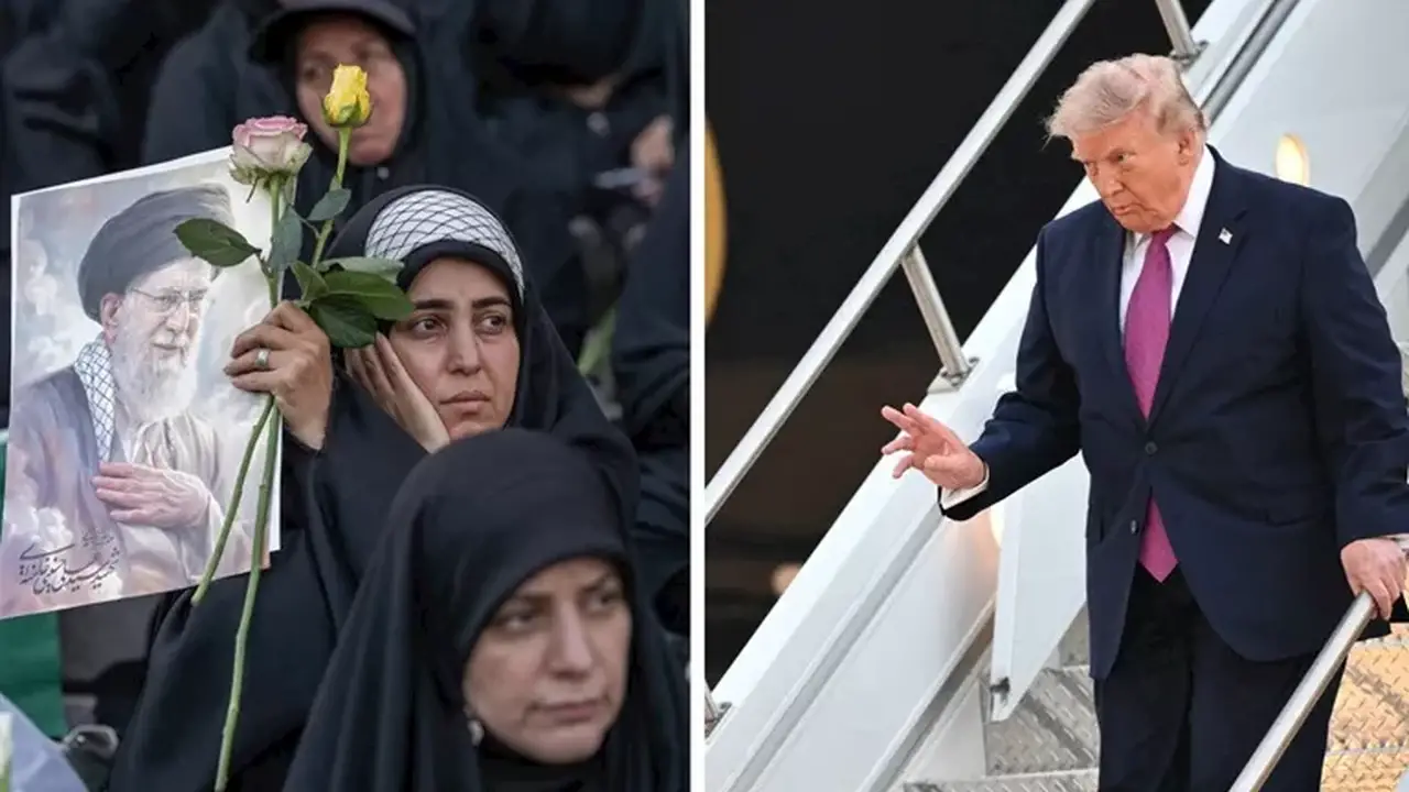تشييع خامنئي يعيد التوتر بين واشنطن وطهران.. ترامب يهدد بتصعيد جديد